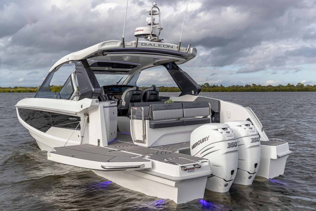 This is photo of a Galeon 325