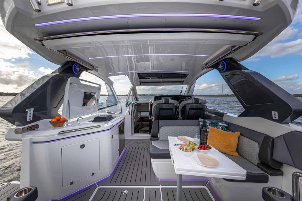 This is photo of a Galeon 325 GTO