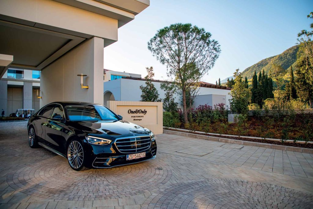 This is photo of a Mercedes S Class at One&Only
