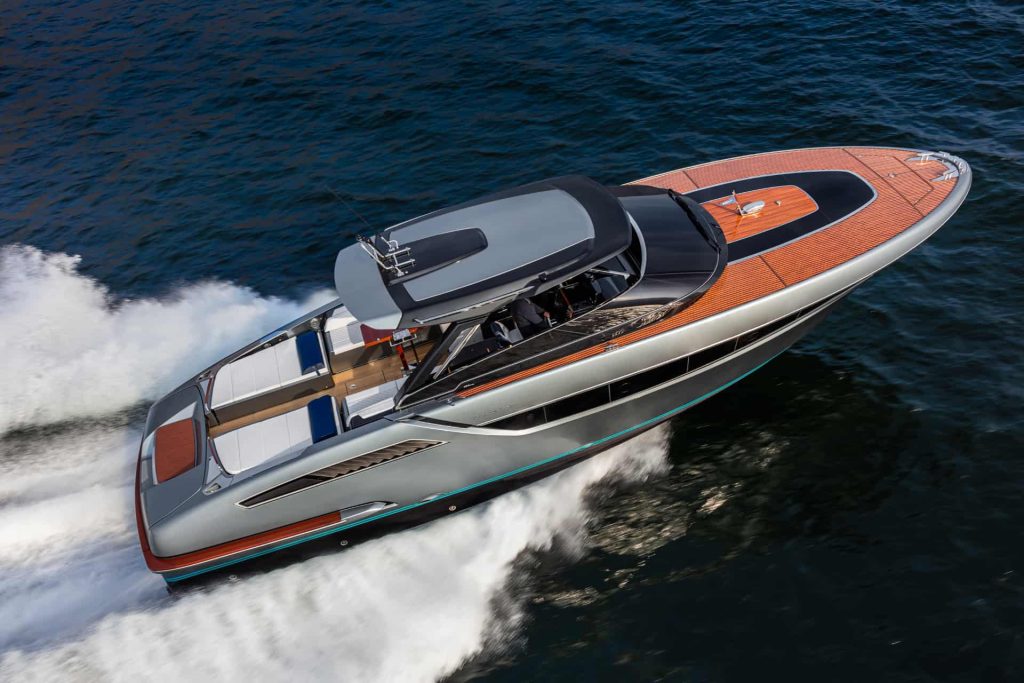 This is photo of a new Dolceriva with hard top