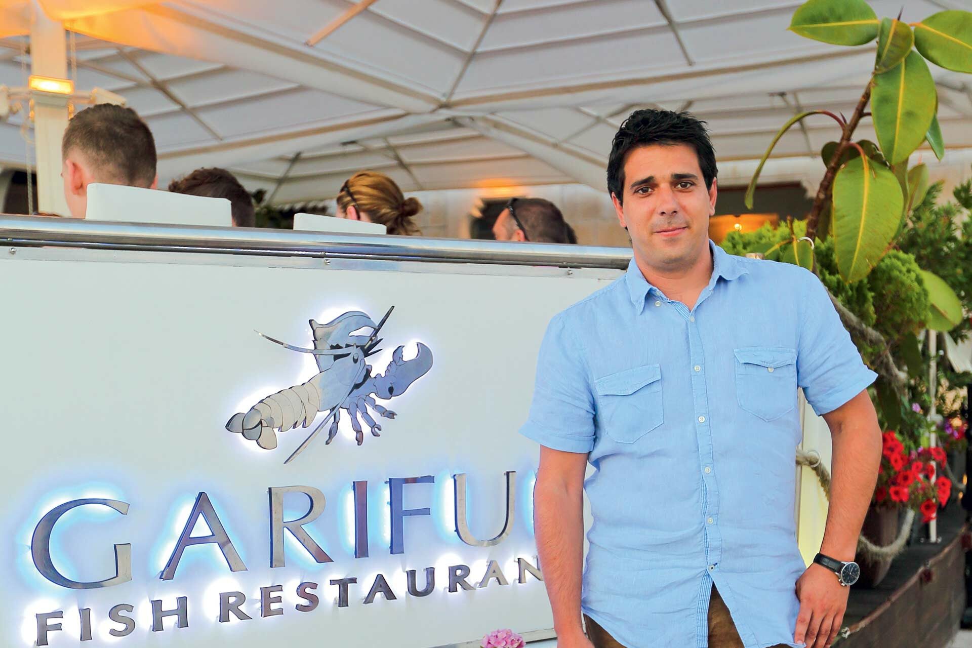 Ivan Gospodnetić Gariful restaurant Hvar