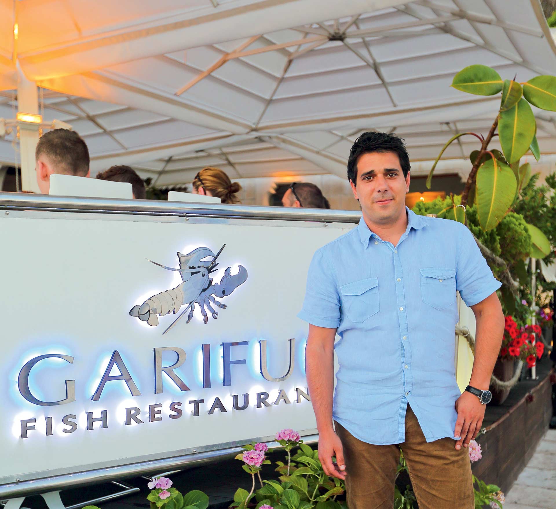 Ivan Gospodnetić Gariful restaurant Hvar