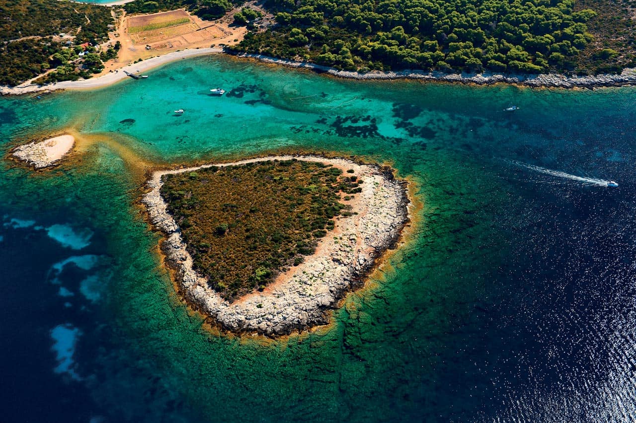 Budikovac island Vis Archipelago