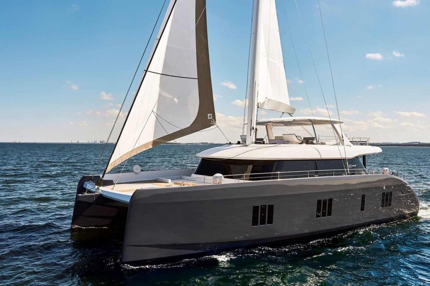 Sunreef 80 Catamaran Cruising 01