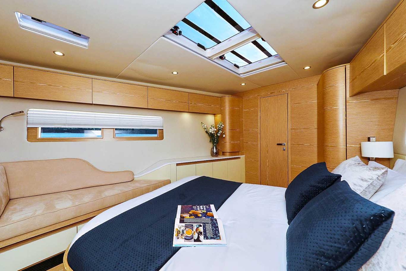 This is photo of a sailing boat Hanse 675 double cabin