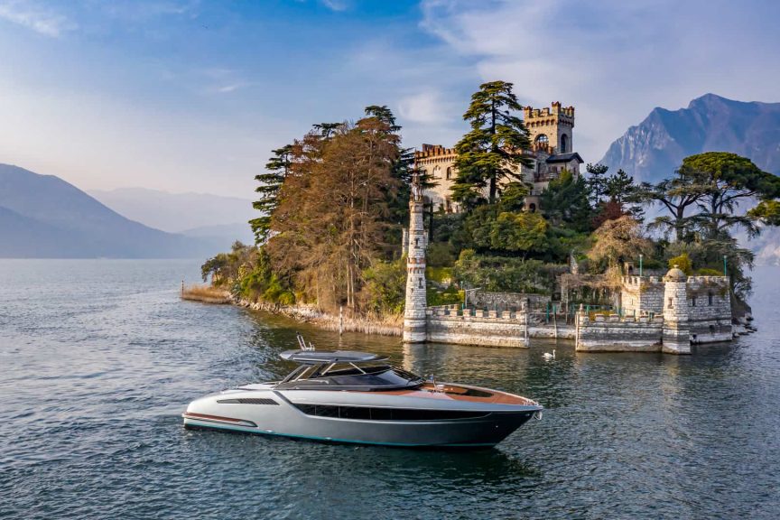 This is photo of a new Dolceriva with hard top