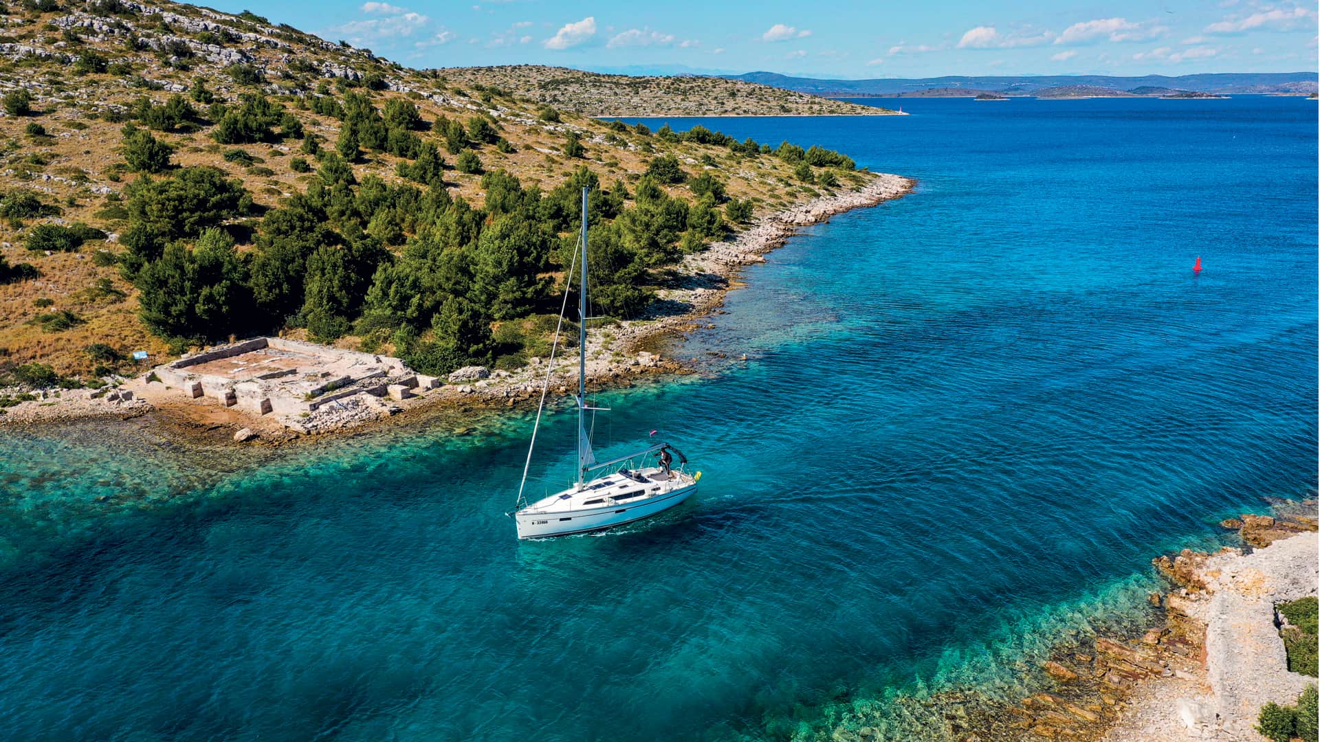 This is photo of a sailing yacht