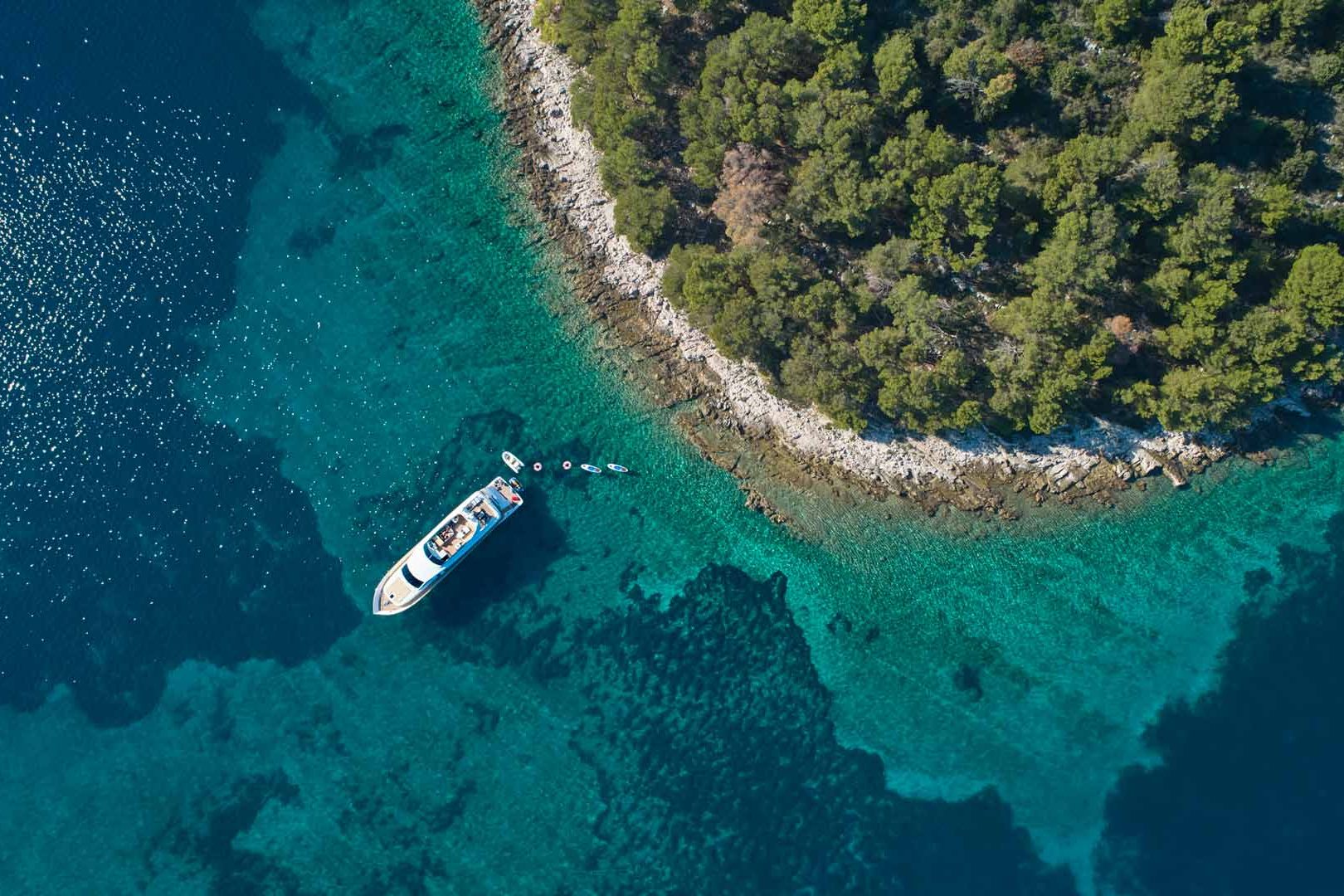 The luxury yacht Karisma Adriatic