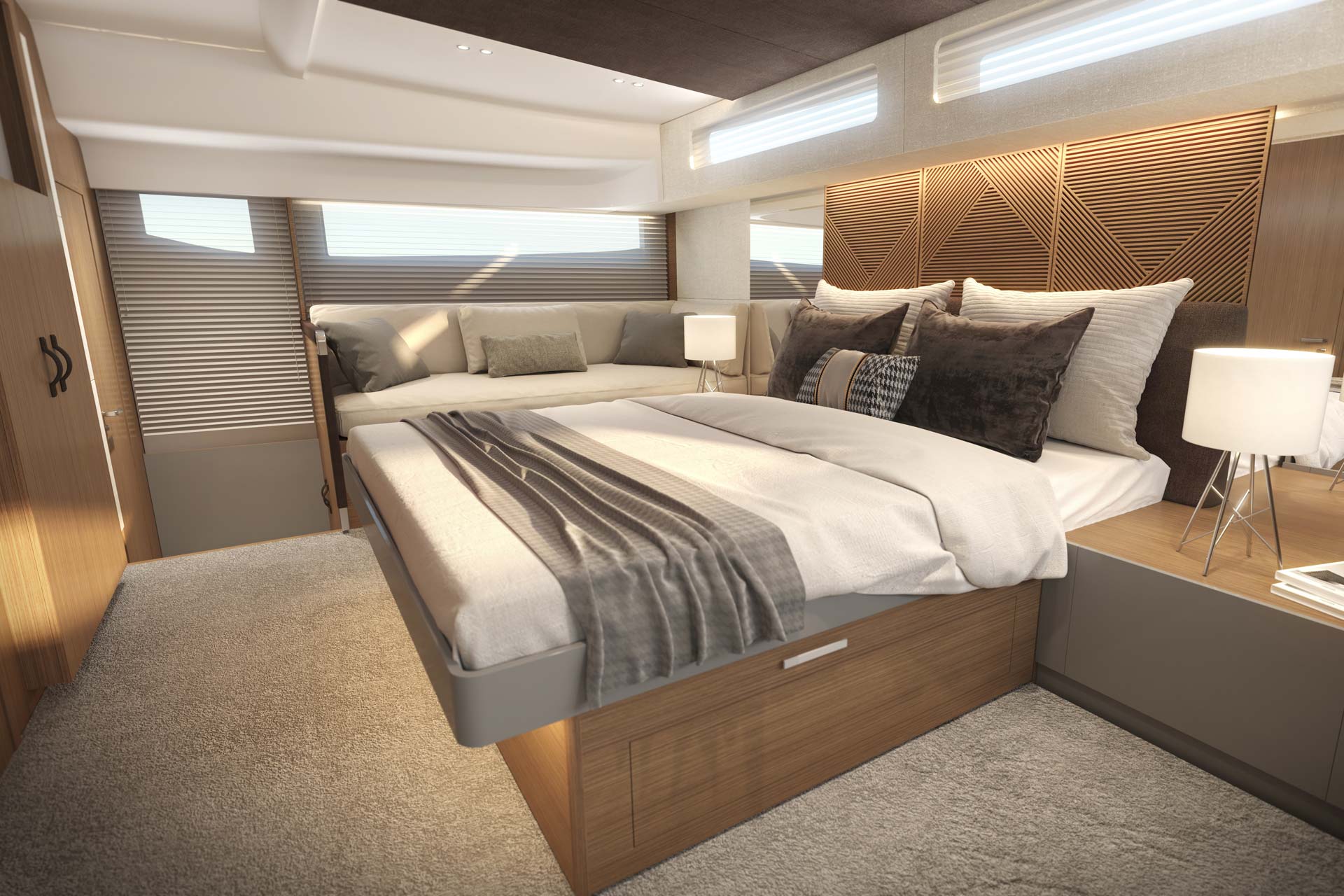 Prestige M48 cabin