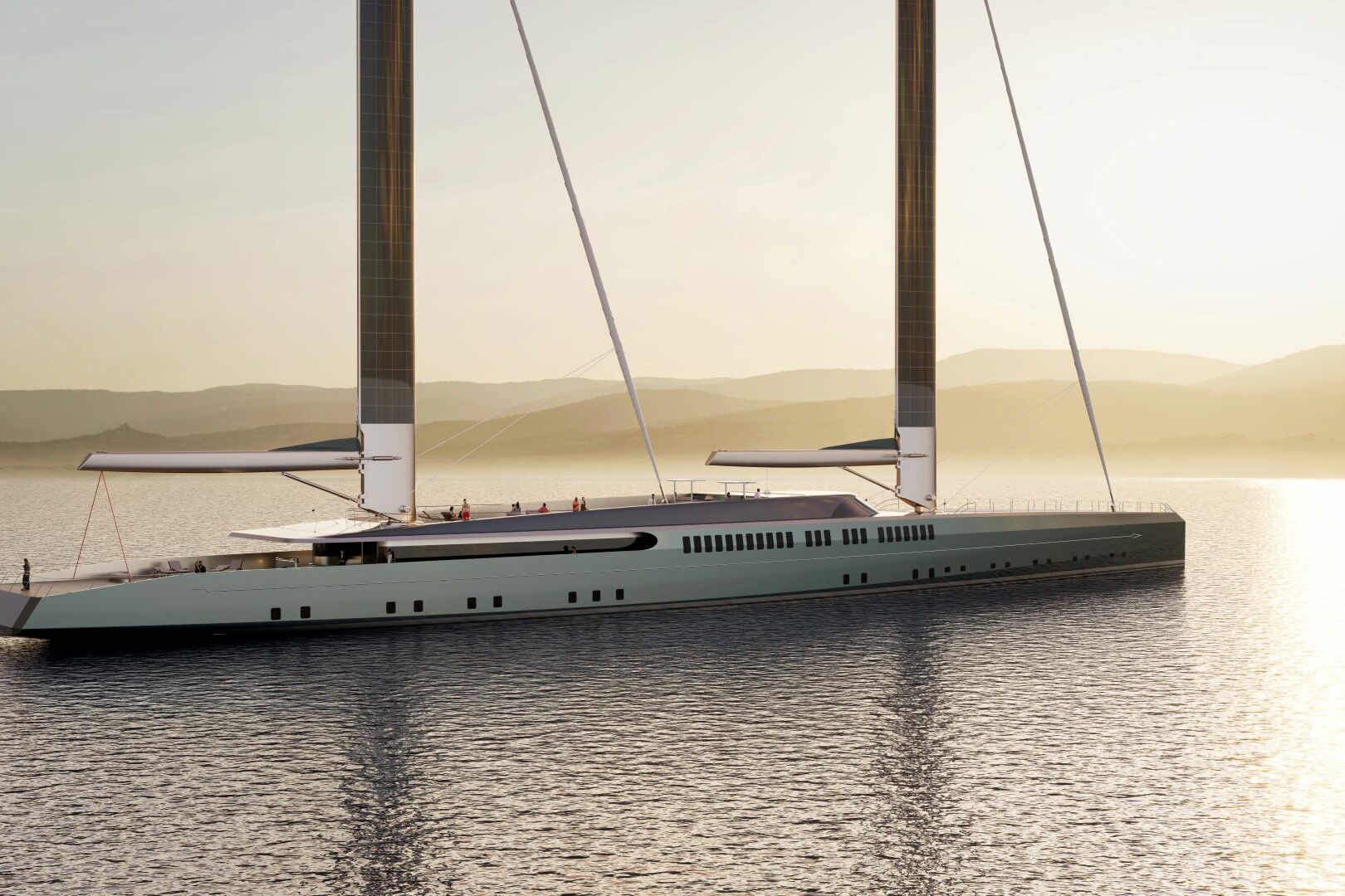 Sailing superyacht Royal Huisman Wing 100