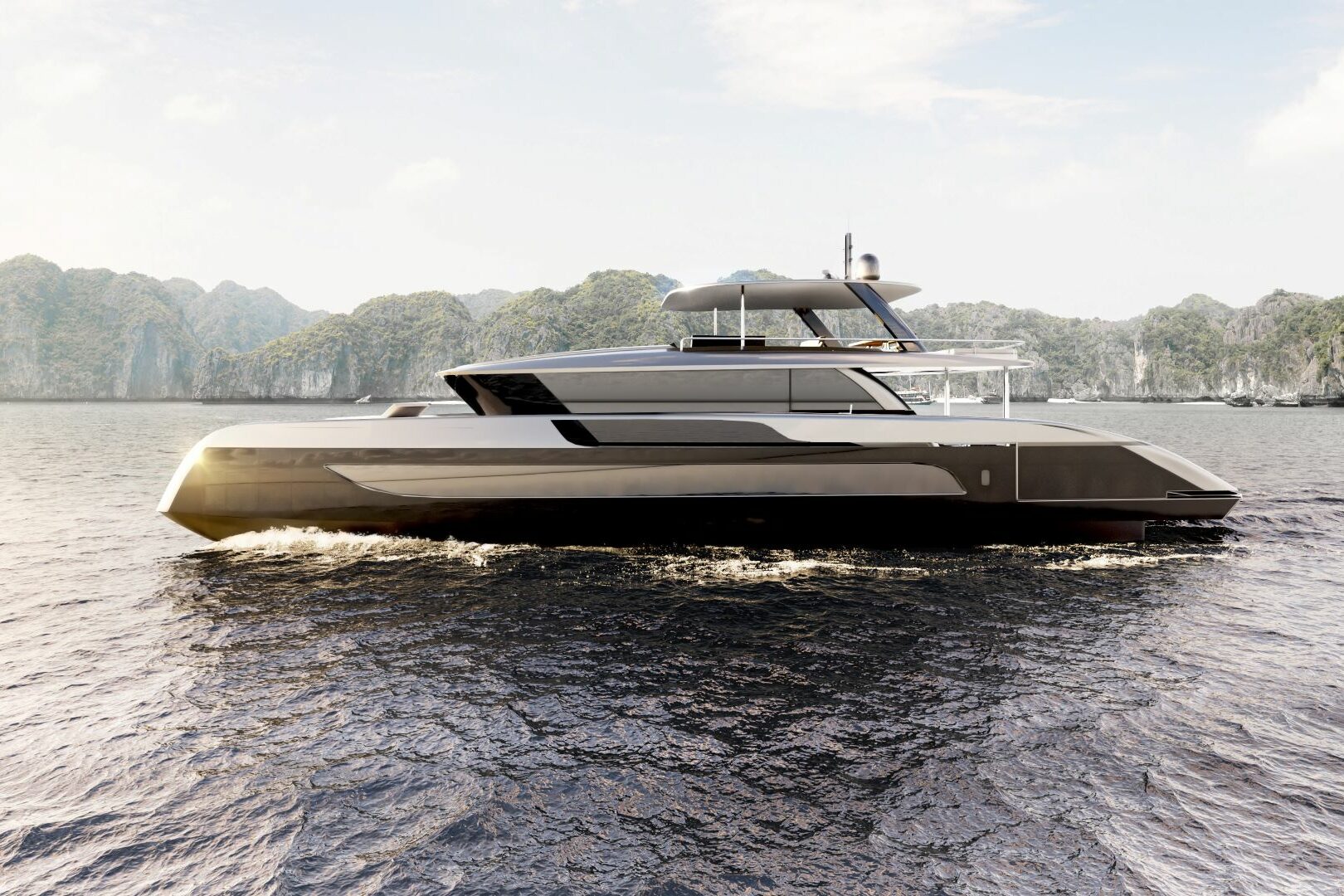 Luxury catamaran Sunreef 88 Ultima