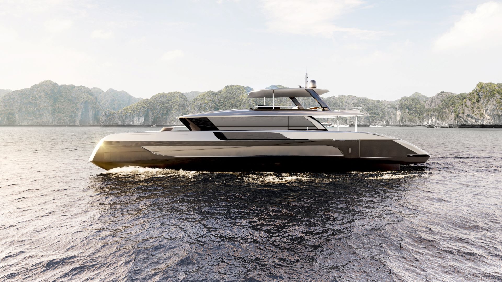 Luxury catamaran Sunreef 88 Ultima