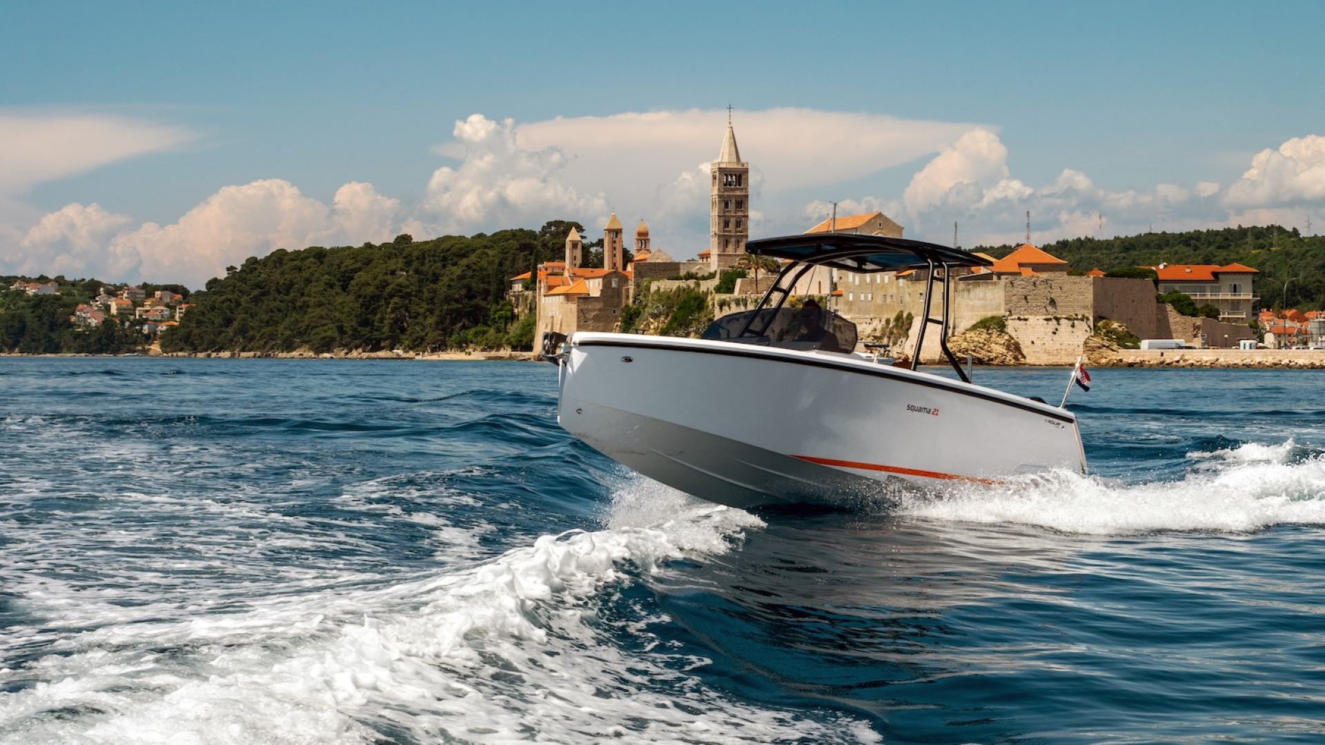Croatian motorboat Pičuljan Squama 21 Open