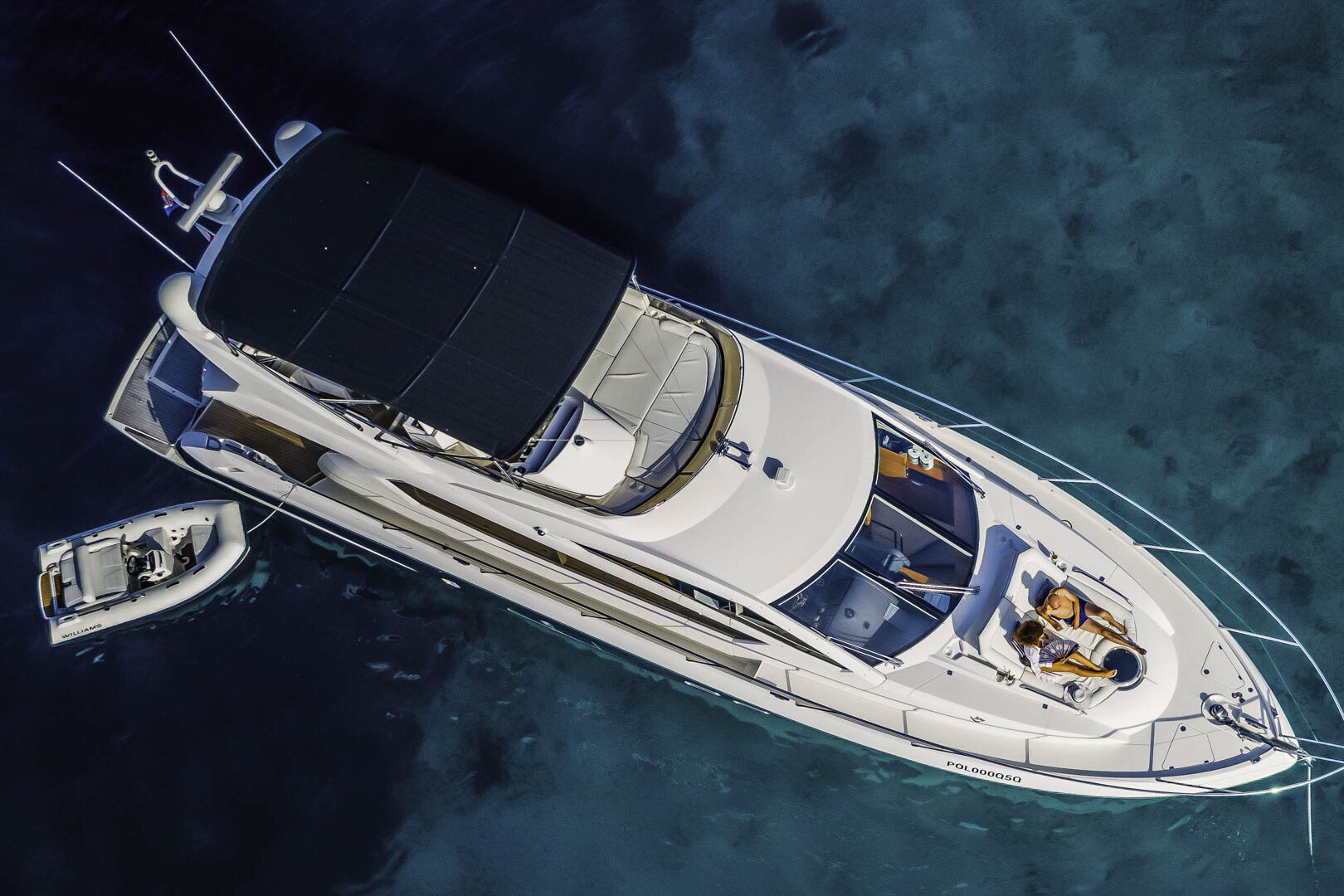 Luxury yacht 2 DRUNK aereal view
