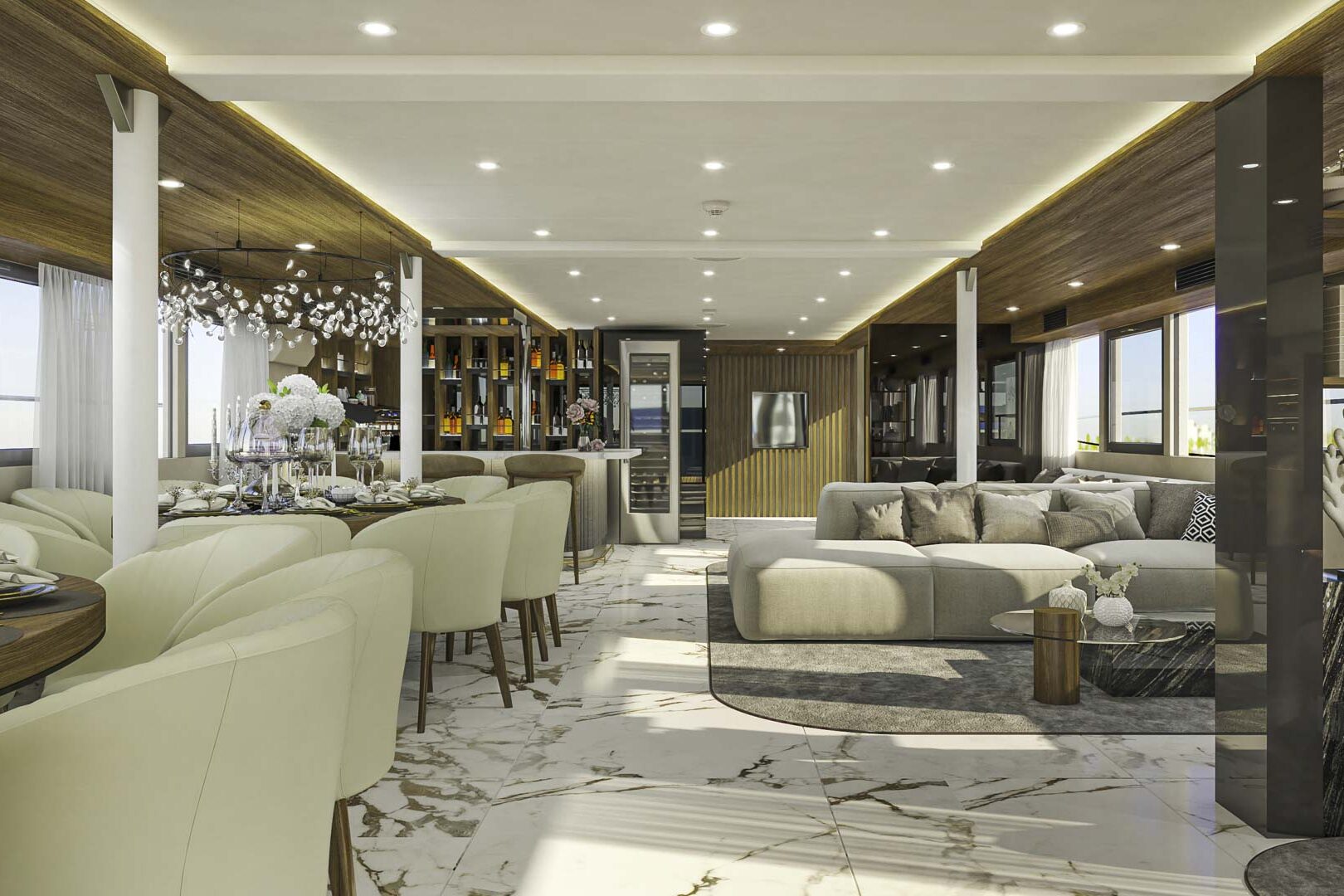 Excellence Adria salon full view