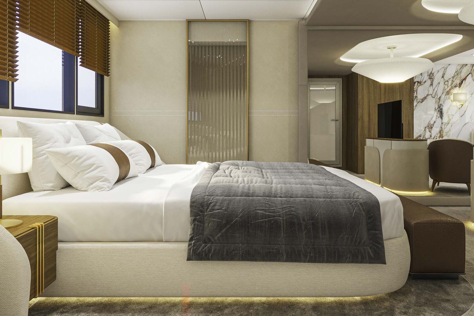 Excellence Adria 4. Master cabin